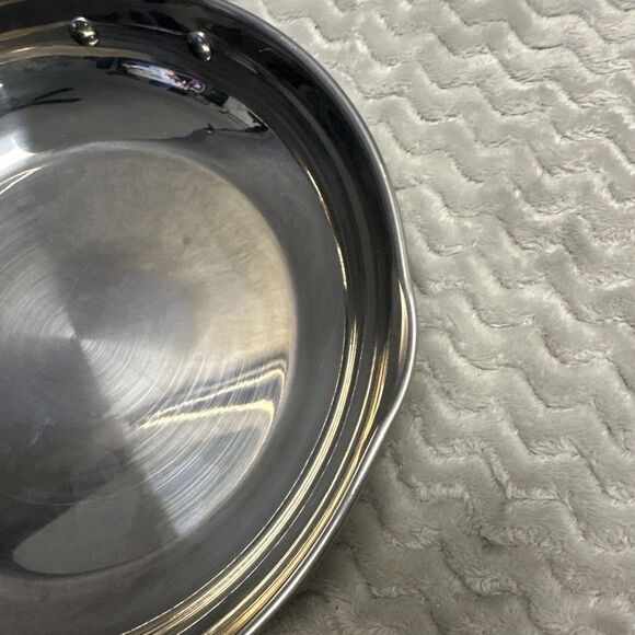 David Burke Restaurateur 10 In Pro Heavy Stainless Steel Skillet Frying Pan New - Picture 2 of 7